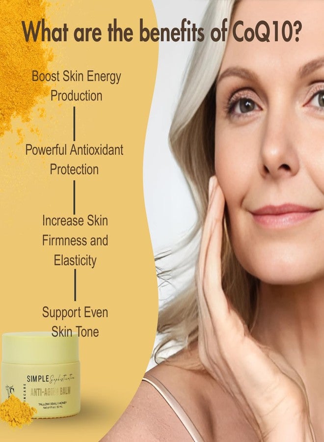 Simple Sophistication Tallow Emu Honey Balm | Nourishing Face & Body Moisturizer with Manuka Honey & Emu Oil, Non-Greasy Natural Skincare (1 oz, Anti-Aging Balm, 1 oz) - Image 4